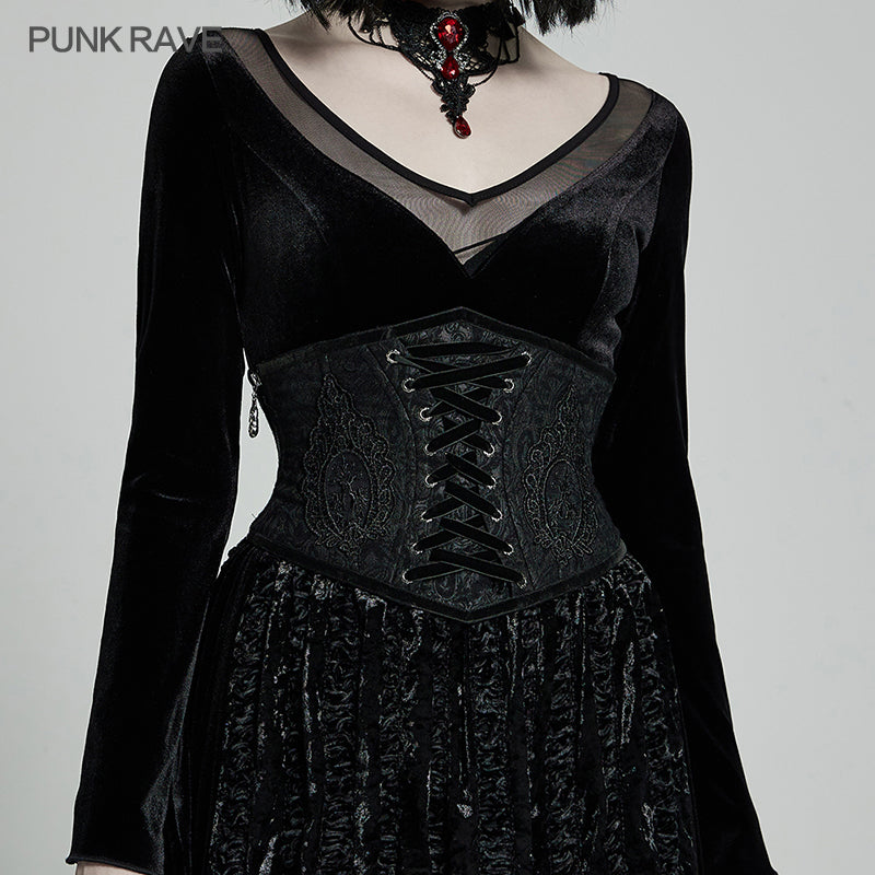 WS-428YDF Gorgeous Gothic  corset