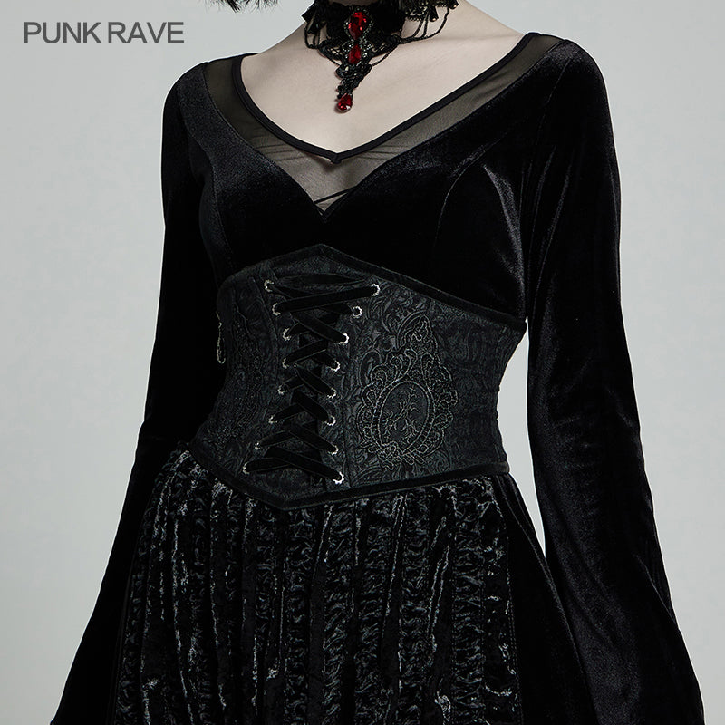 WS-428YDF Gorgeous Gothic  corset