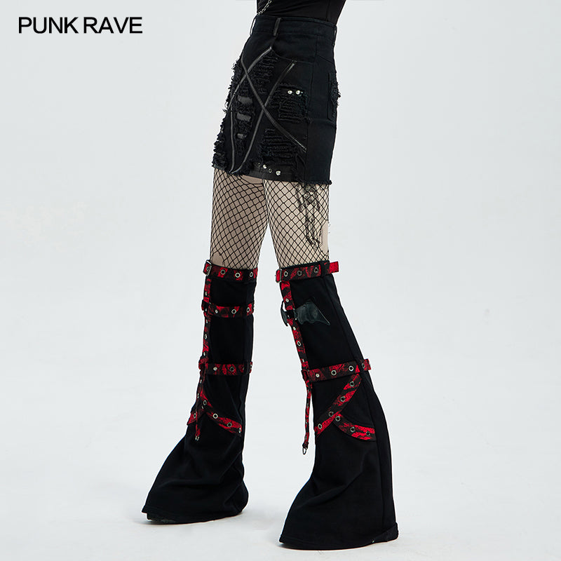 WS-462JTF Punk Girls Flared Leg Sleeve