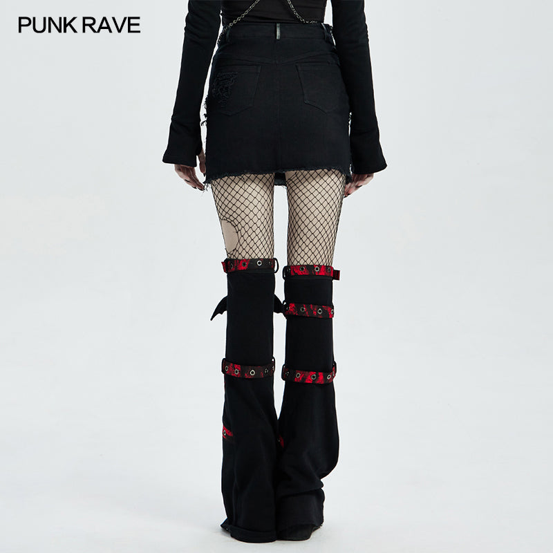 WS-462JTF Punk Girls Flared Leg Sleeve