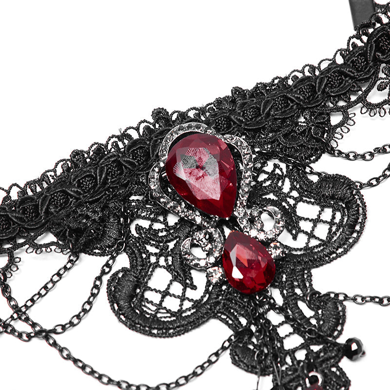 WS-469LHF Goth Gem Necklace