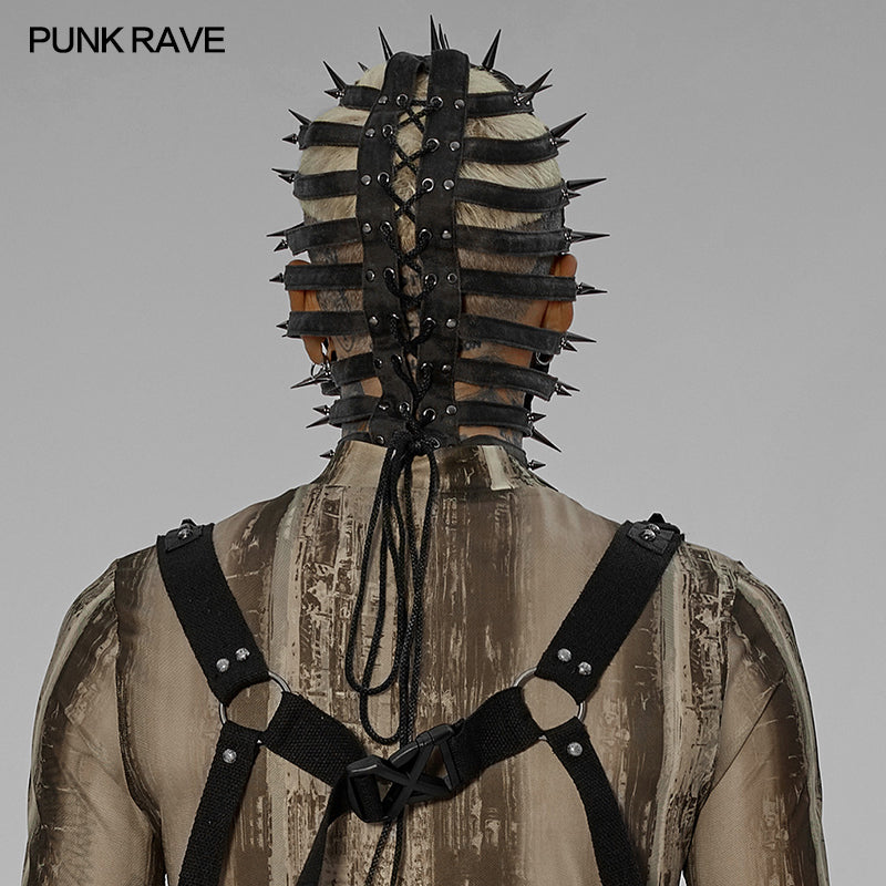 WS-497KZM Punk Rock head hood Mask