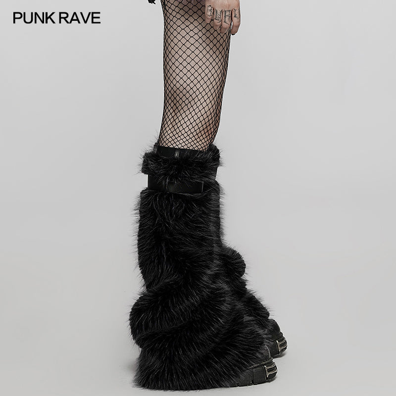 WS-505JTF Punk cool girl hairy leg warmer