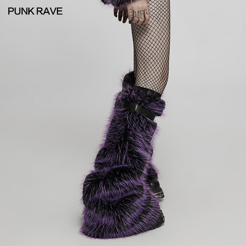 WS-505JTF Punk cool girl hairy leg warmer