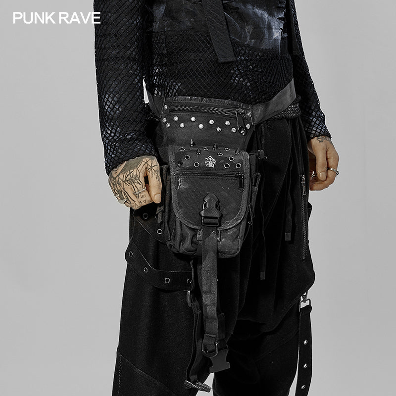 WS-528BBM Post-apocalyptic style waist bag