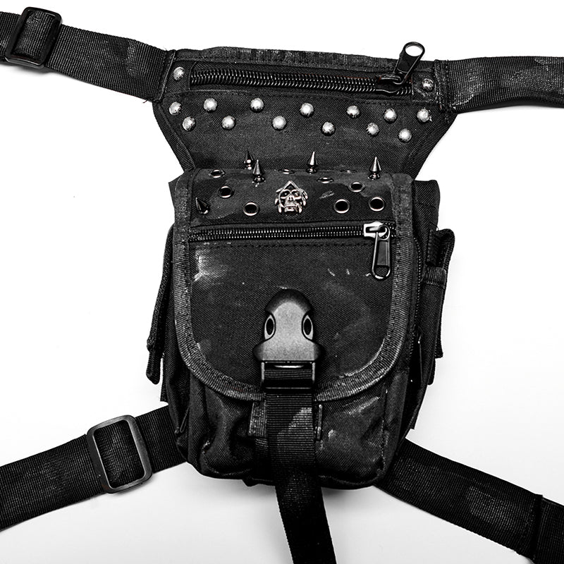 WS-528BBM Post-apocalyptic style waist bag