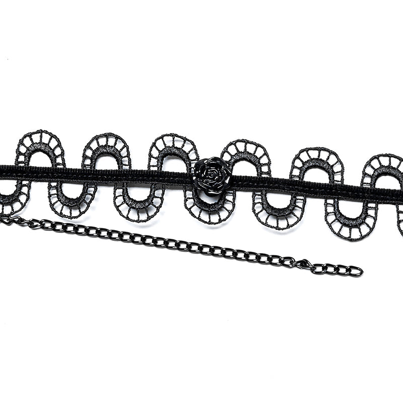 WS-544LHF Gothic snake shaped choker