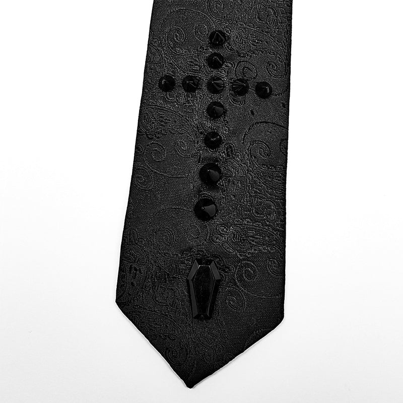 WS-555LHM Goth cross tie