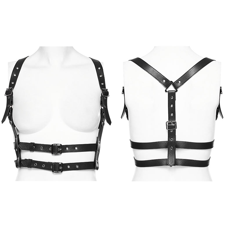 WS-565BDF Punk Y-shaped shoulder harness