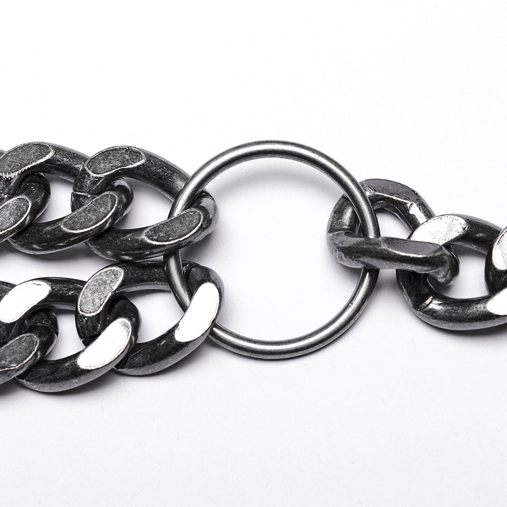WS-591QTM Unisex Metal Chain Punk Harness Chest Accessories?-??Punk Rave Clothing