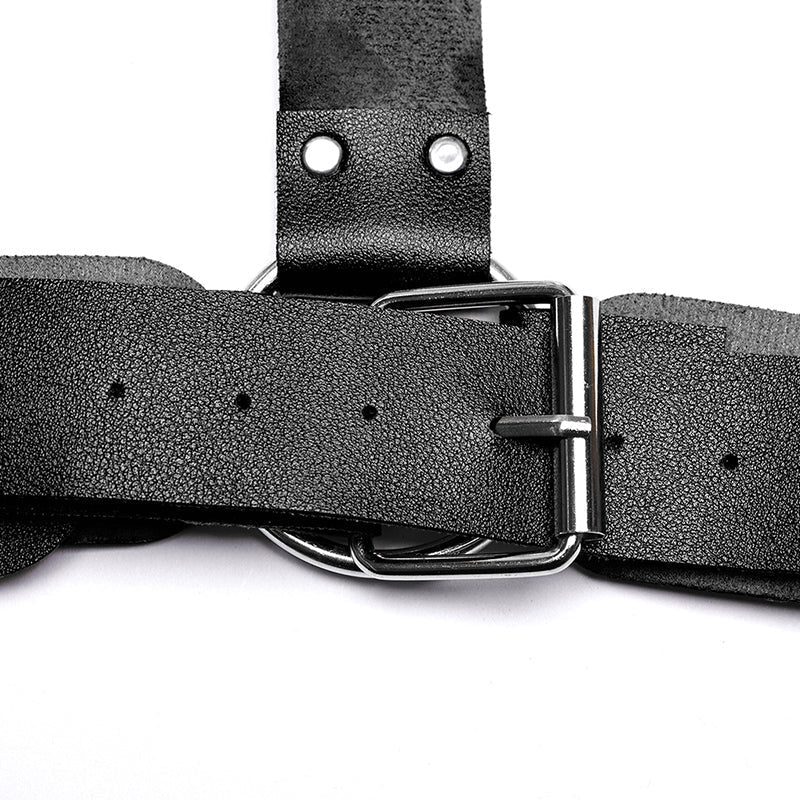 WS-608BDF Pink Gothic Waist Harness Adjustable Punk Accessories?-??Punk Rave Clothing