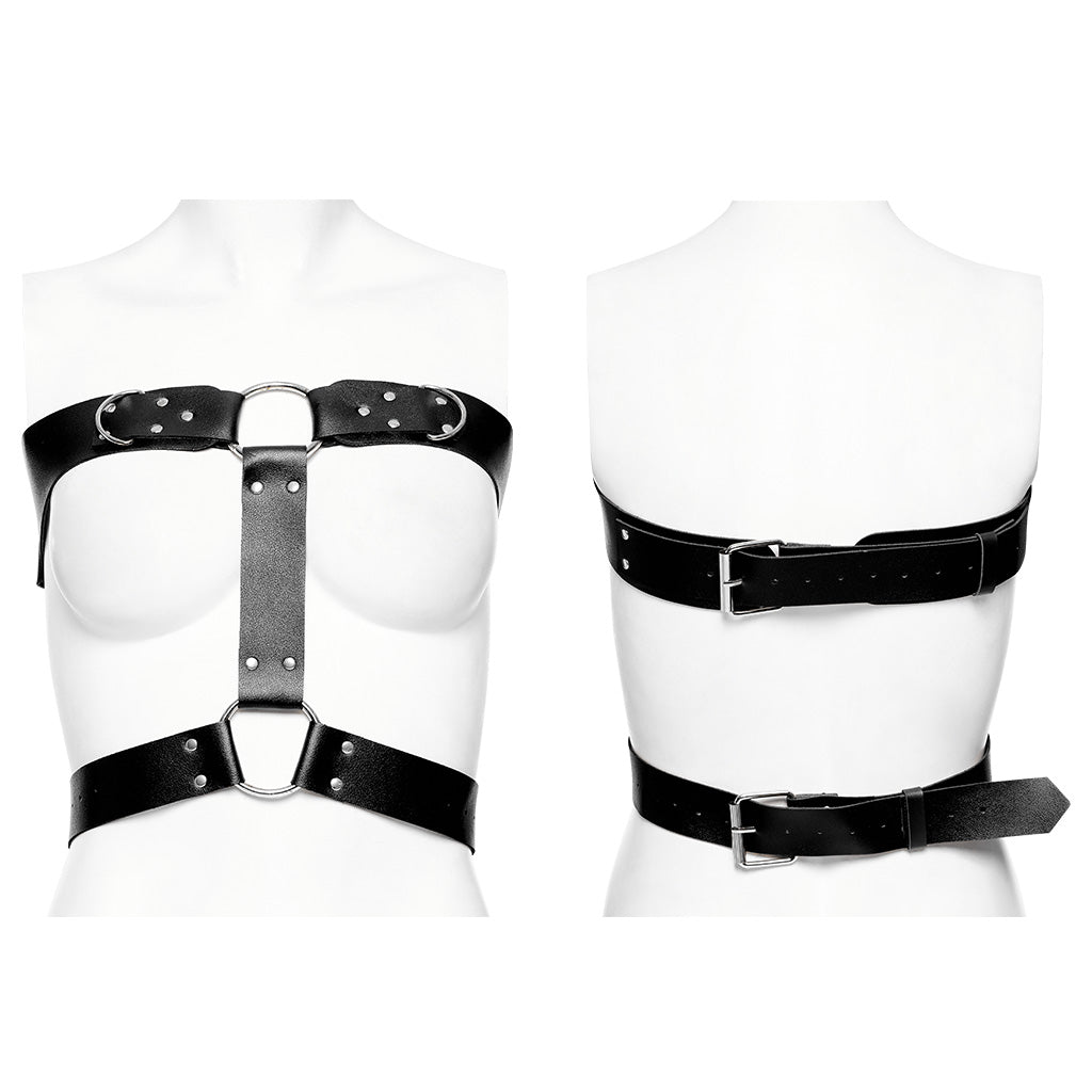 WS-608BDF Pink Gothic Waist Harness Adjustable Punk Accessories