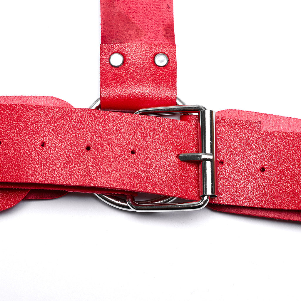 WS-608BDF Pink Gothic Waist Harness Adjustable Punk Accessories?-??Punk Rave Clothing