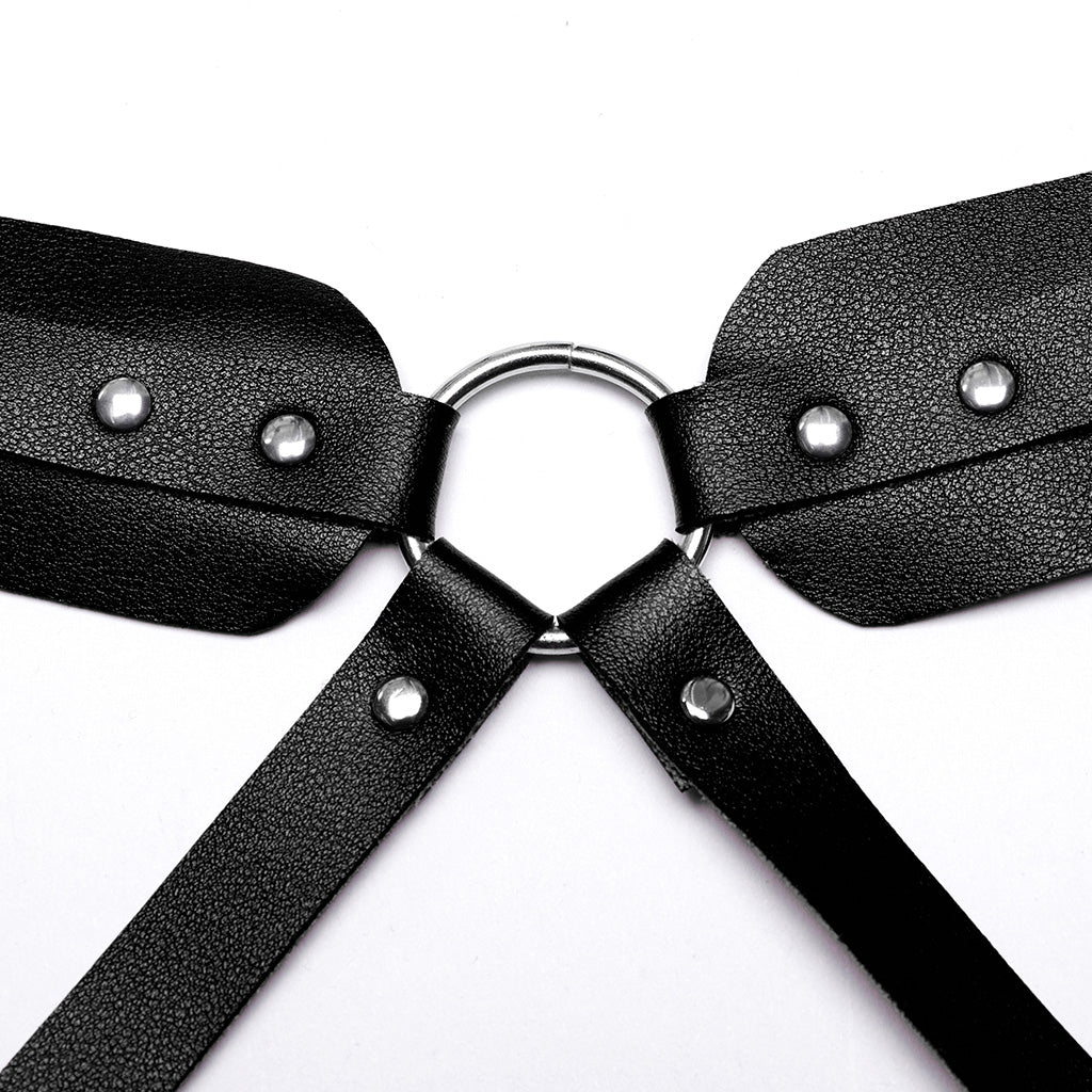 WS-612QTF Pink Gothic Leg Harness Punk Accessories Adjustable Fashion Belt Straps?-??Punk Rave Clothing