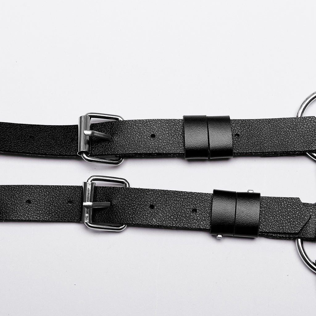 WS-612QTF Pink Gothic Leg Harness Punk Accessories Adjustable Fashion Belt Straps?-??Punk Rave Clothing
