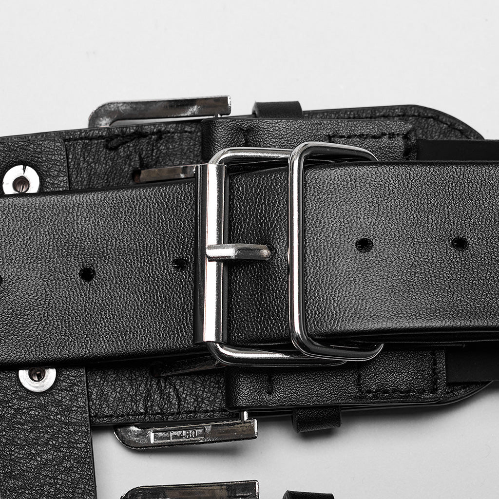 WS-636BDM Edgy Shoulder Harness Spiked Punk Accessories Adjustable Straps?-??Punk Rave Clothing