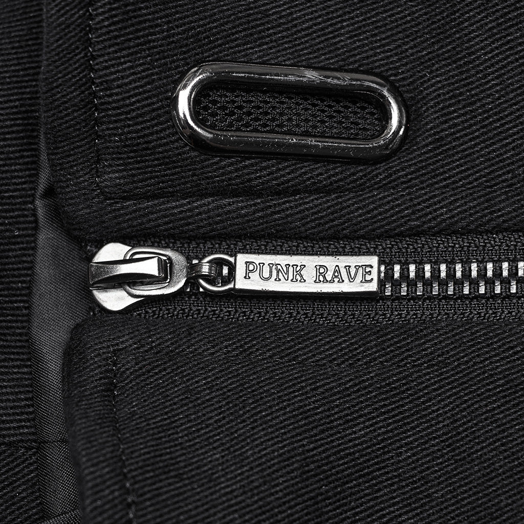 WS-656YDF Gothic Punk Corset Belt with Buckles and Lacing?-??Punk Rave Clothing