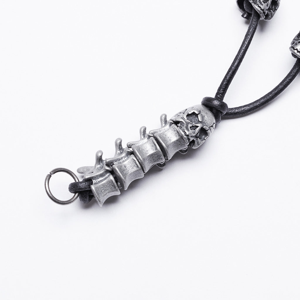 WS-717LHF Gothic Layered Chain Halter Punk Body Harness Necklace?-??Punk Rave Clothing