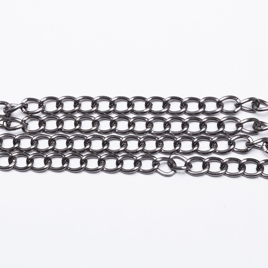 WS-717LHF Gothic Layered Chain Halter Punk Body Harness Necklace?-??Punk Rave Clothing