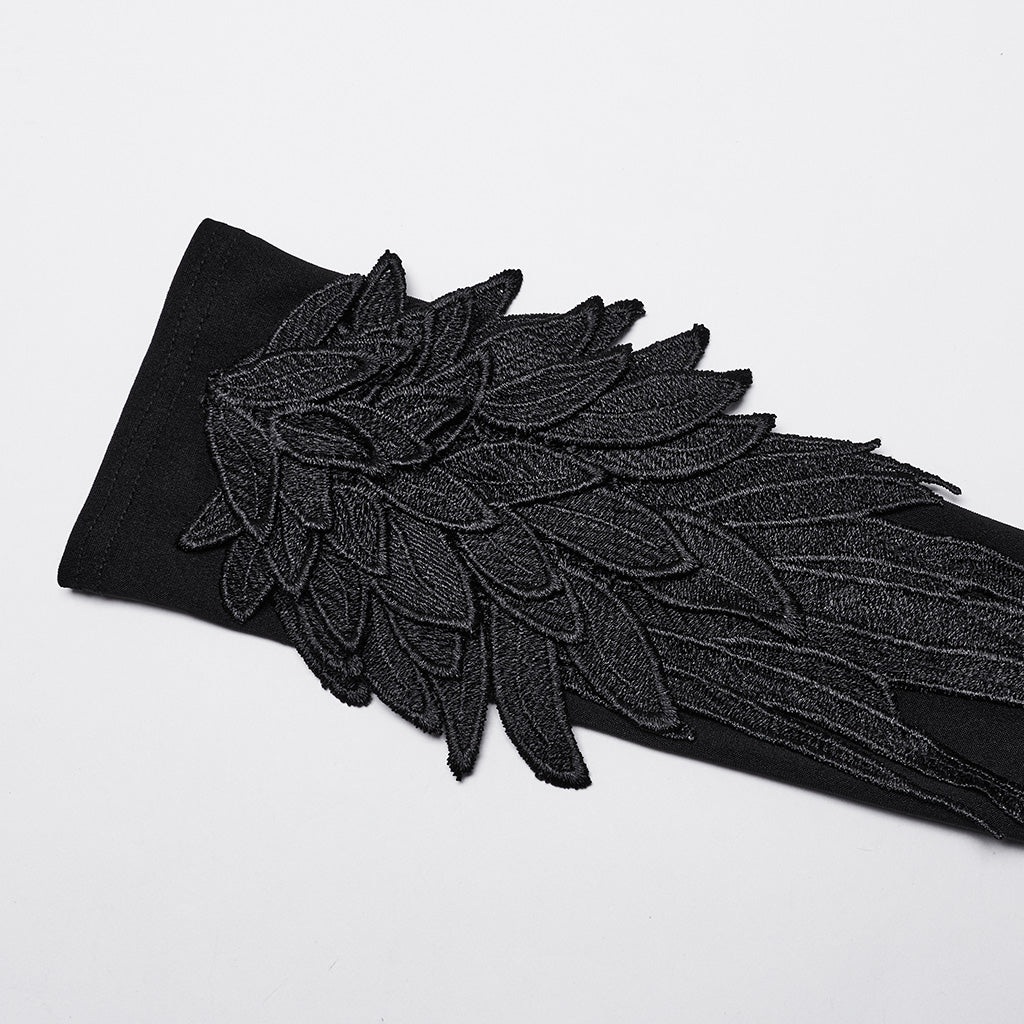 WS-726SSF Black Gothic Claw Gloves Spiked Design Gothic Accessories?-??Punk Rave Clothing