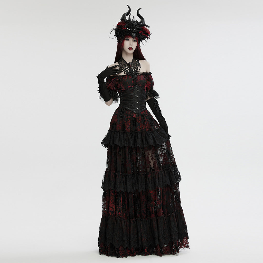 WS-726SSF Black Gothic Claw Gloves Spiked Design Gothic Accessories?-??Punk Rave Clothing