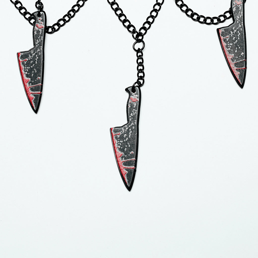 WS-733LHF Gothic Red Rose Blade Choker Gothic Accessories Necklace?-??Punk Rave Clothing