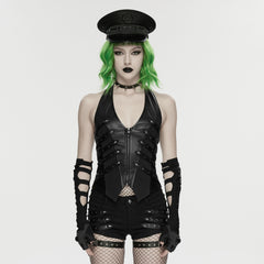 WS-851SSF Gothic Punk Accessories Cyber Arm Guards Steampunk Leg Warmers