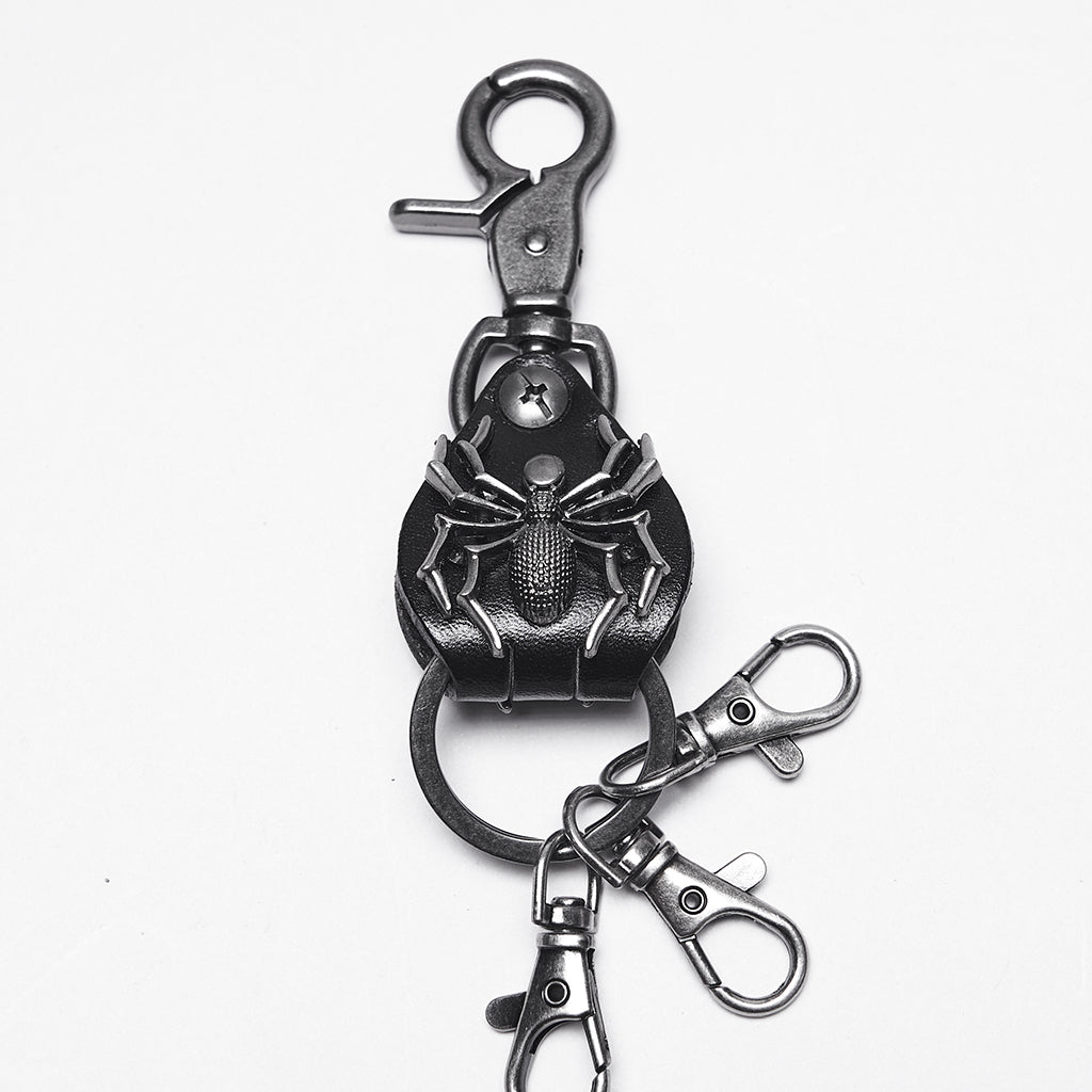 WS-858QTM Edgy Spider Chain with Barbed Wire Punk Accessories