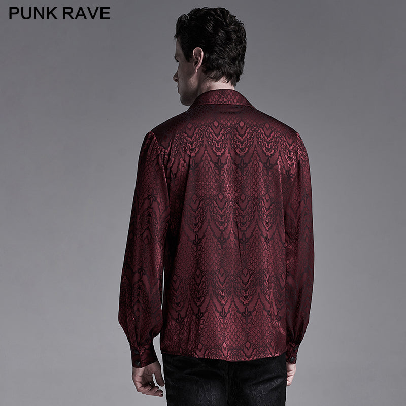 WY-1279CCM Gothic jacquard shirt