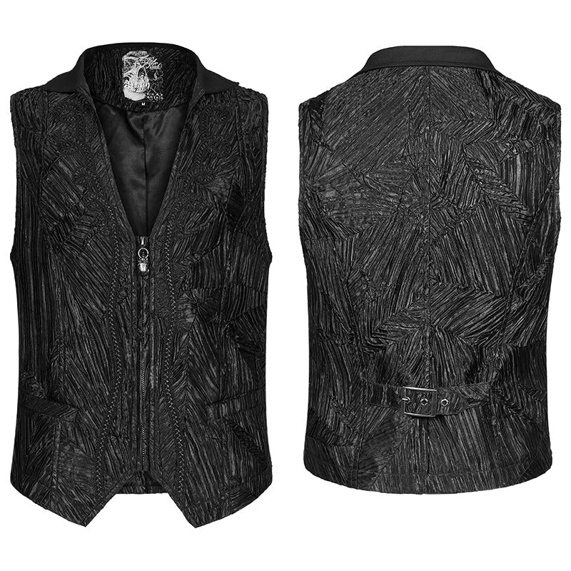 WY-1281MJM Gothic Gorgeous Jacquard Short vest