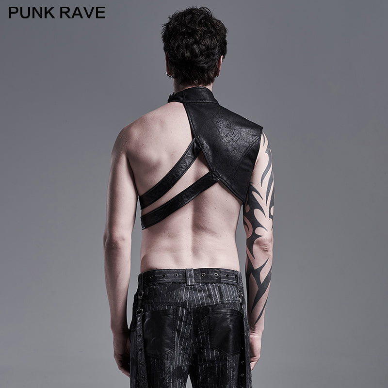 WY-1293XDM Punk mens one-arm shoulder armor