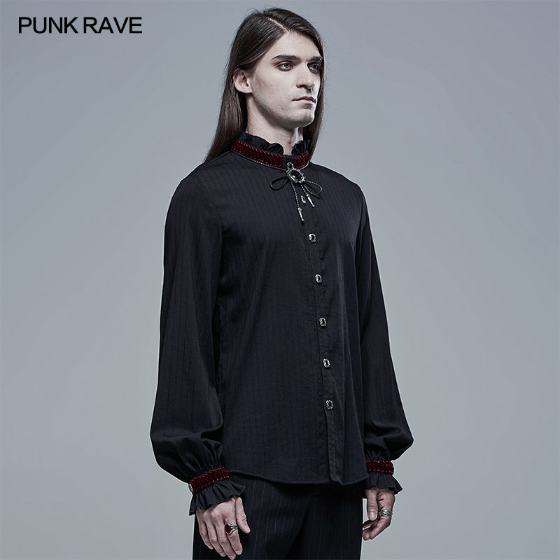 WY-1345CCM 2021 Goth Simple Shirt For Men