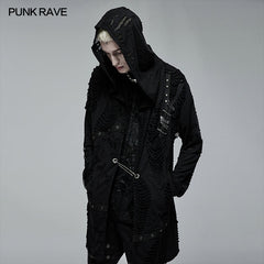 WY-1374ZCM Gothic decadent knitted coat