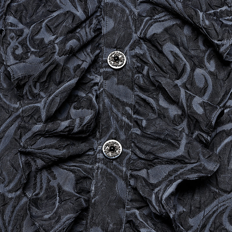 WY-1446CCM Goth embossed shirt