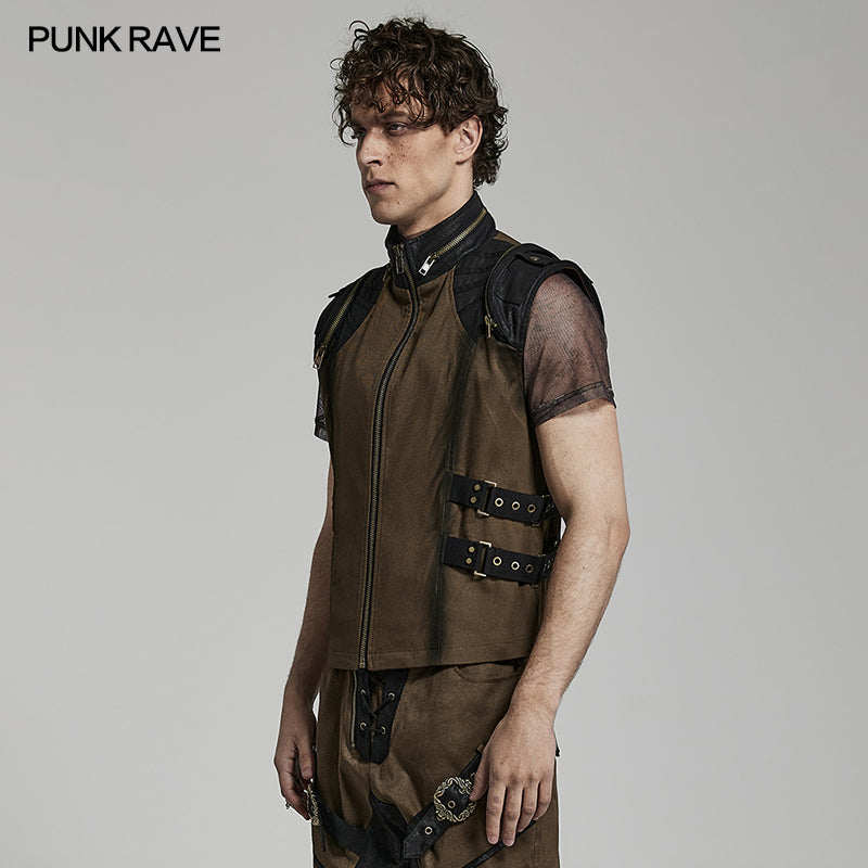 WY-1478DQM Handsome Punk Vest