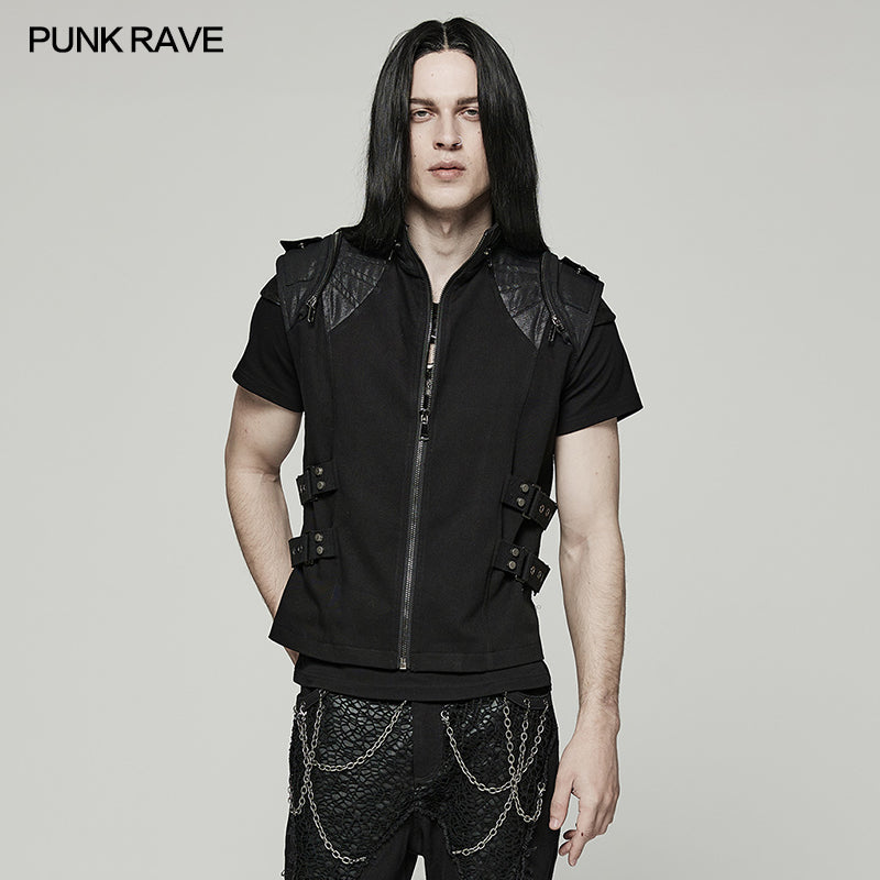 WY-1478DQM Handsome Punk Vest