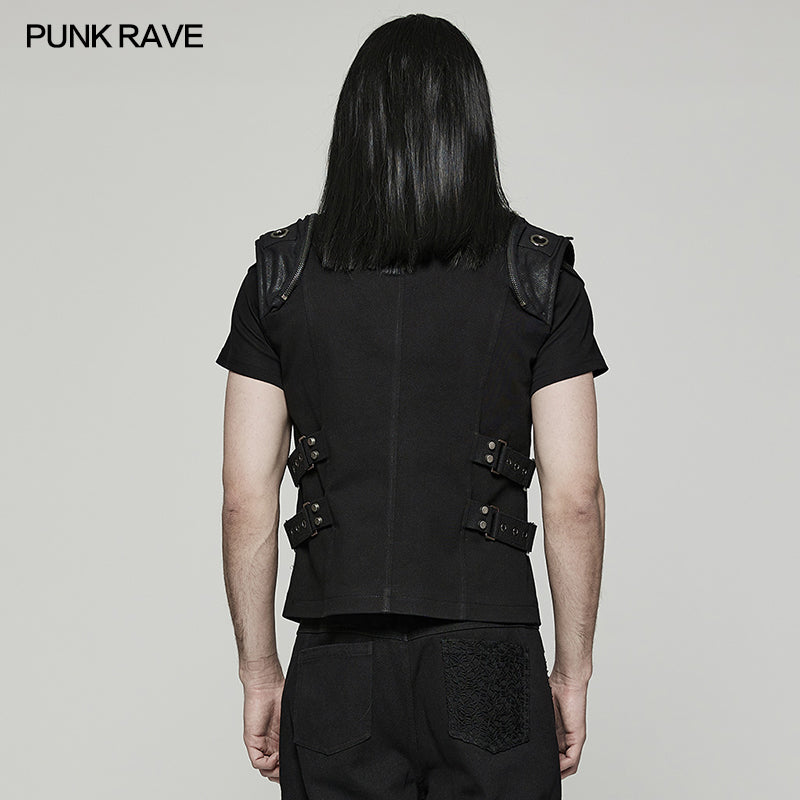 WY-1478DQM Handsome Punk Vest