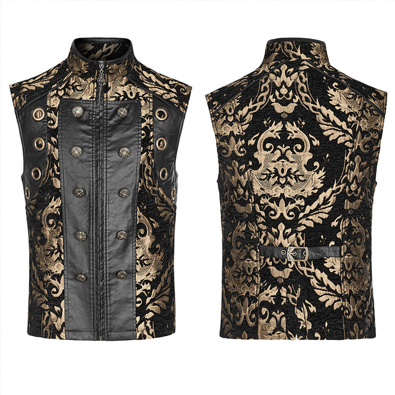 WY-1489MJM Goth ornate waistcoat