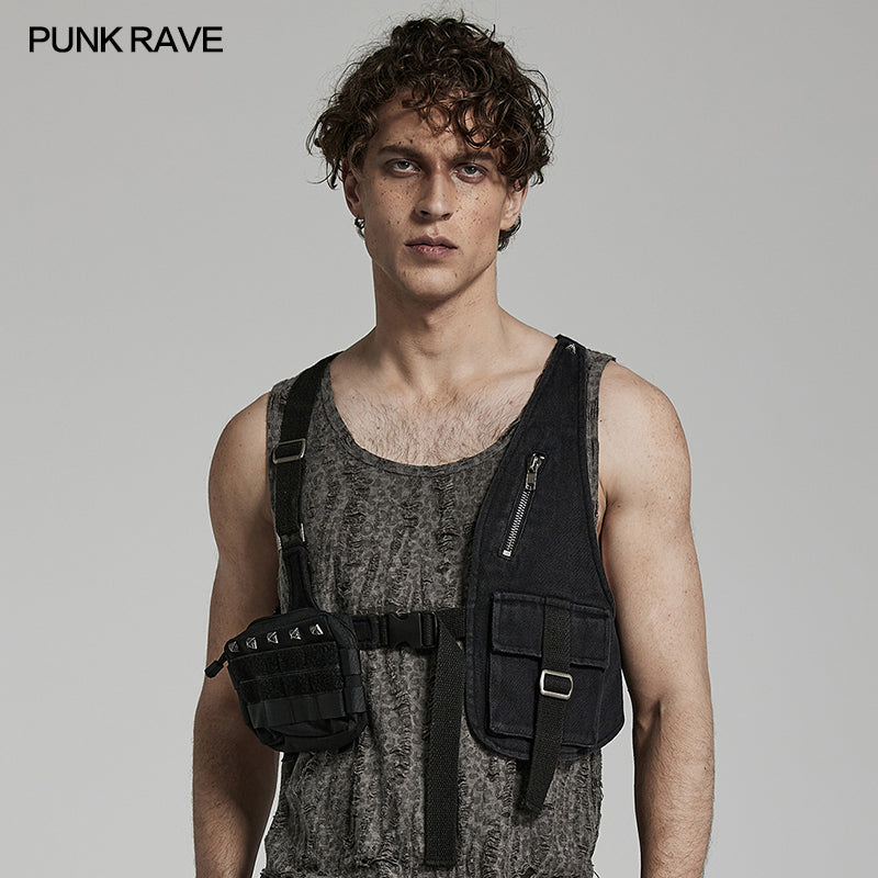 WY-1517MJM Doomsday punk vest bag