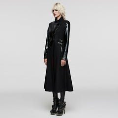 WY-1532ECF Gothic woolen fabric thick coat