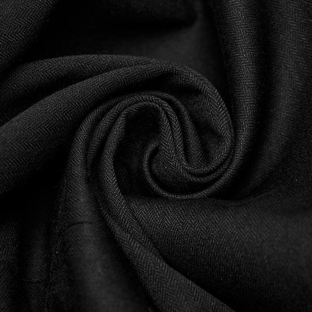 WY-1599LDM Gothic Victorian Tailcoat with Dramatic Ruffled Details?-??Punk Rave Clothing