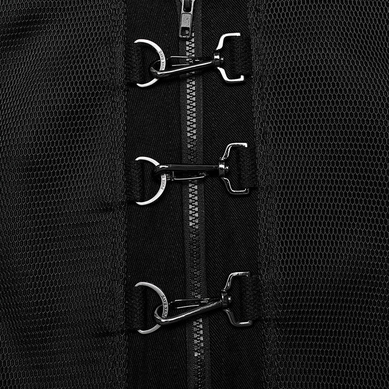 WY-1615XCM Steampunk Gothic Buckled black Jacket Punk Jackets?-??Punk Rave Clothing