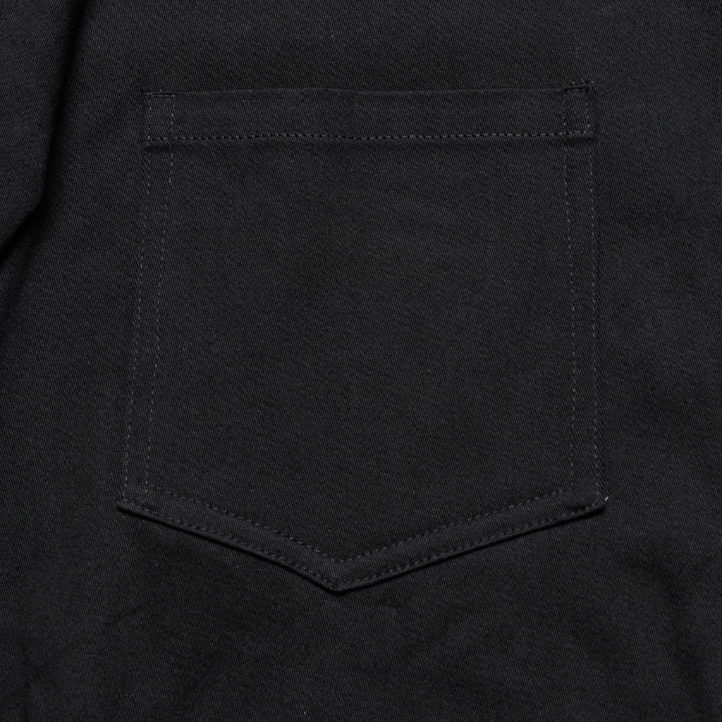 WY-1691CCM Gothic Rivet-Adorned Button-Up Black Punk Shirt?-??Punk Rave Clothing