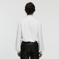 WY-1875CCM Elegant Victorian Gothic Shirts with Intricate Embroidered Details