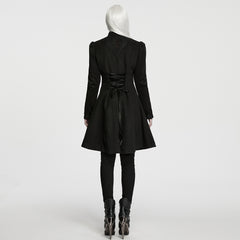WY-2011ECF Elegant Victorian Inspired Gothic Coat with Intricate Embroidery